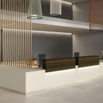 L-Shaped Reception Desk